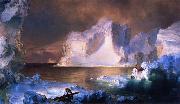 Frederic Edwin Church The Iceburgs oil painting reproduction